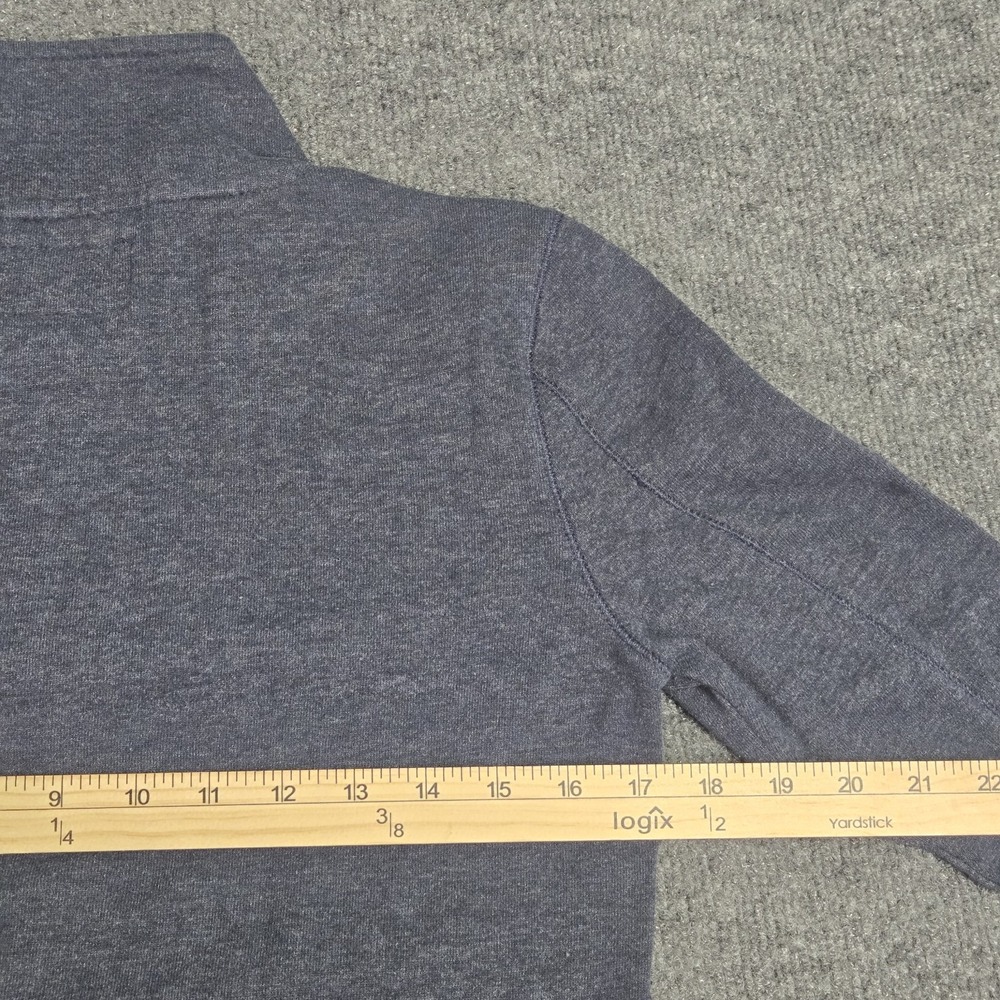 VTG JanSport UCSB UC Santa Barbara CA 1/4 Zip Sweatshirt Women's Small Blue 90's - Picture 5 of 6